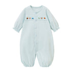 Versatile Two-Way Coverall for Tiny Tots