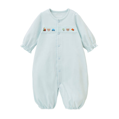 Versatile Two-Way Coverall for Tiny Tots