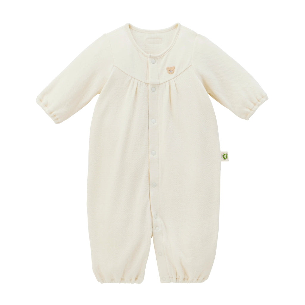 Fluffy Plain Coverall (Organic Cotton series)