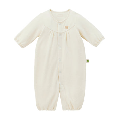 Fluffy Plain Coverall (Organic Cotton series)