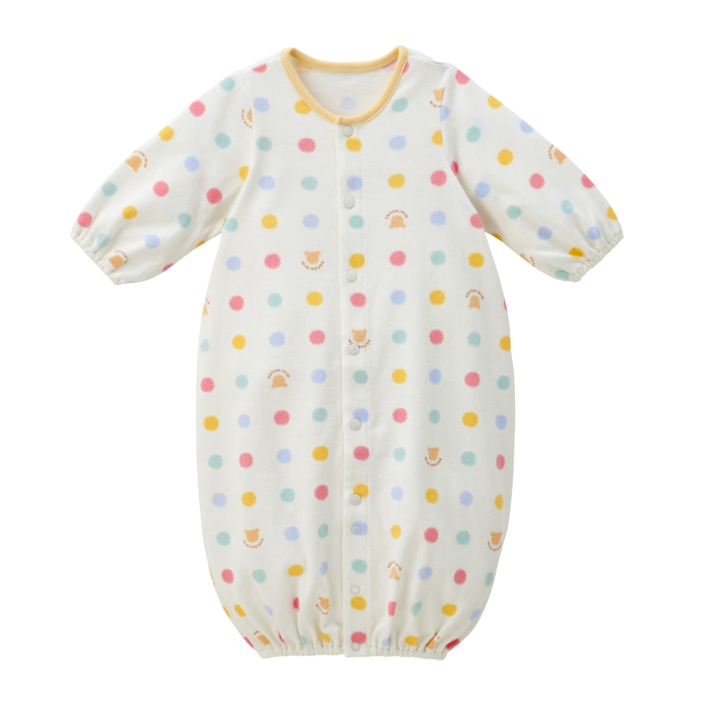 Multi-Dot 2-Way Baby Romper