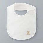 Sea Island Cotton Knit-Gauze Baby Bib