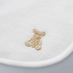 Sea Island Cotton Knit-Gauze Baby Bib