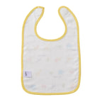Double Weave Gauze Bib with Lining - Friendly animal motif