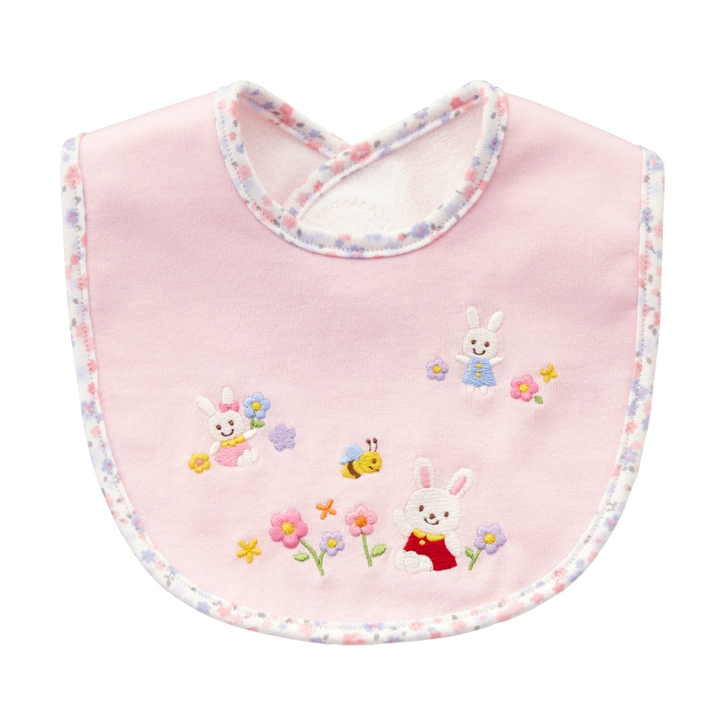 Tiny Flower Baby Bib