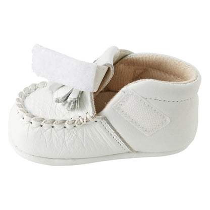 Pure White Pre-walking Shoes