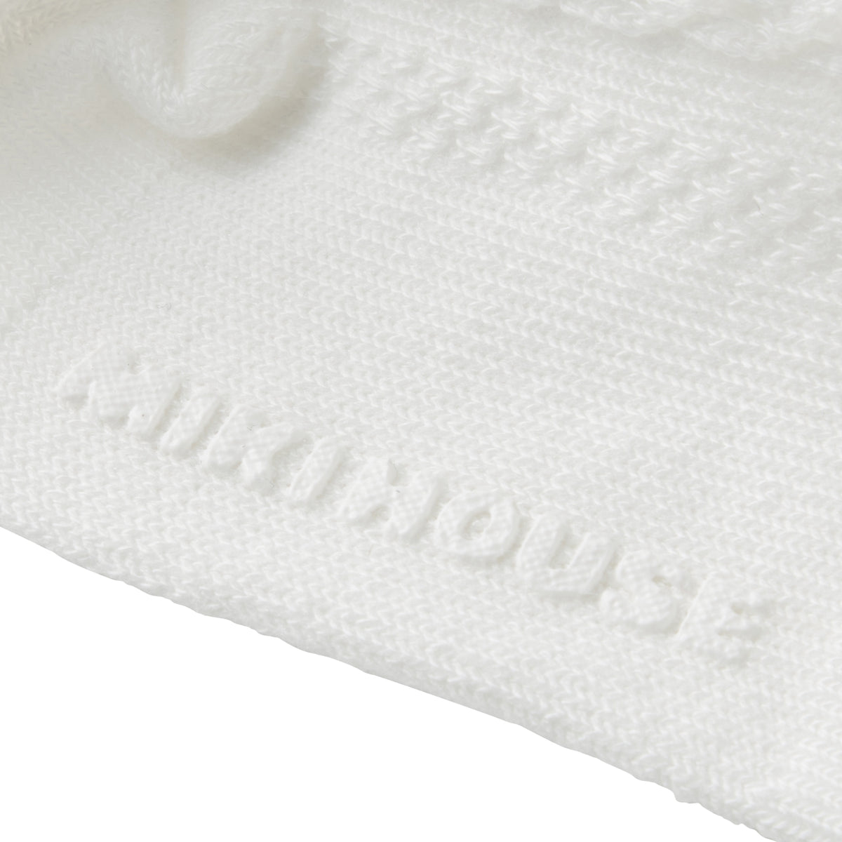 Classic Cable-Knit Baby Socks