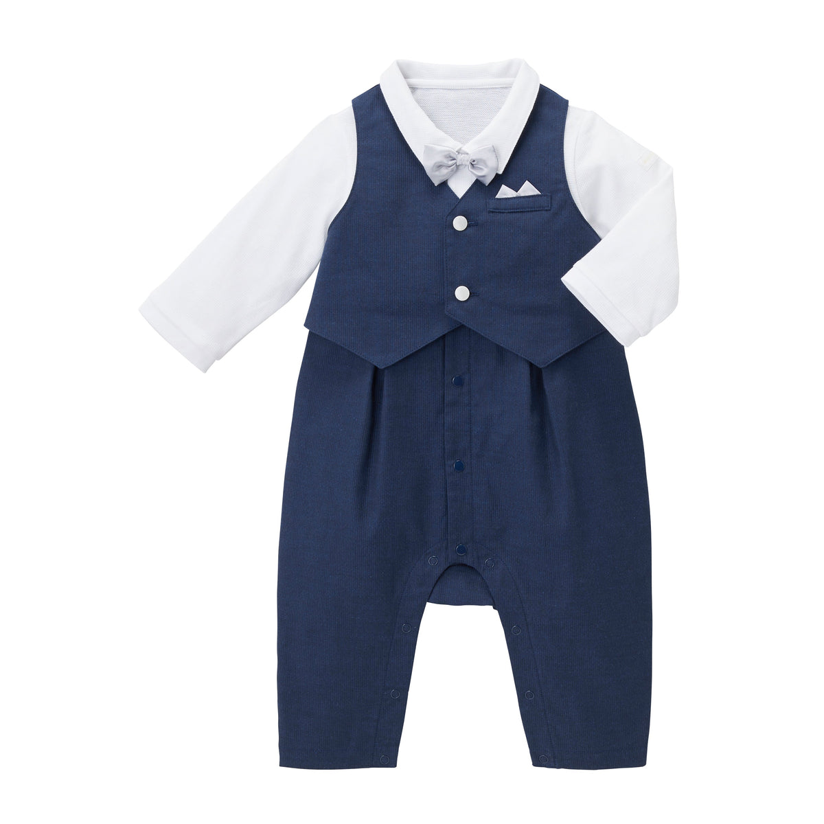Tuxedo Style Coverall Set