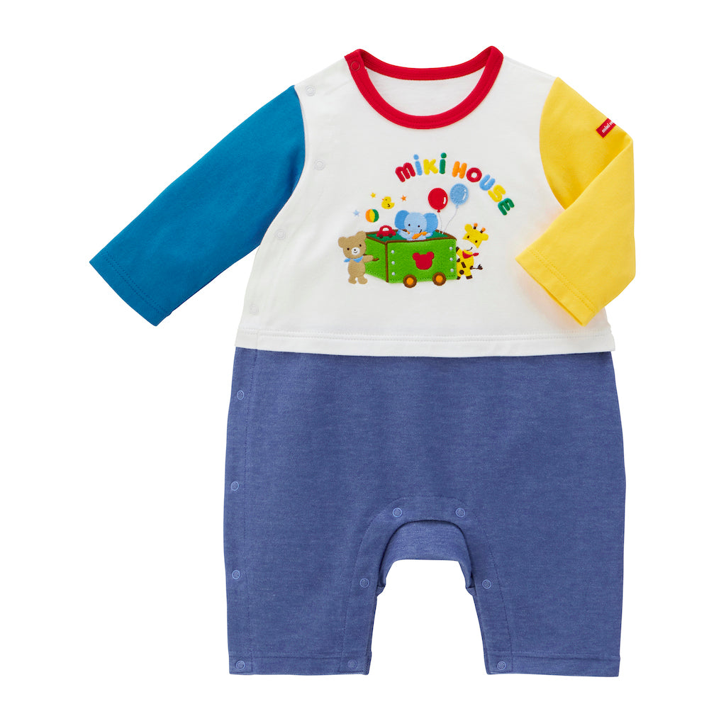 Whimsy Wonderland Colour-Block Playsuit