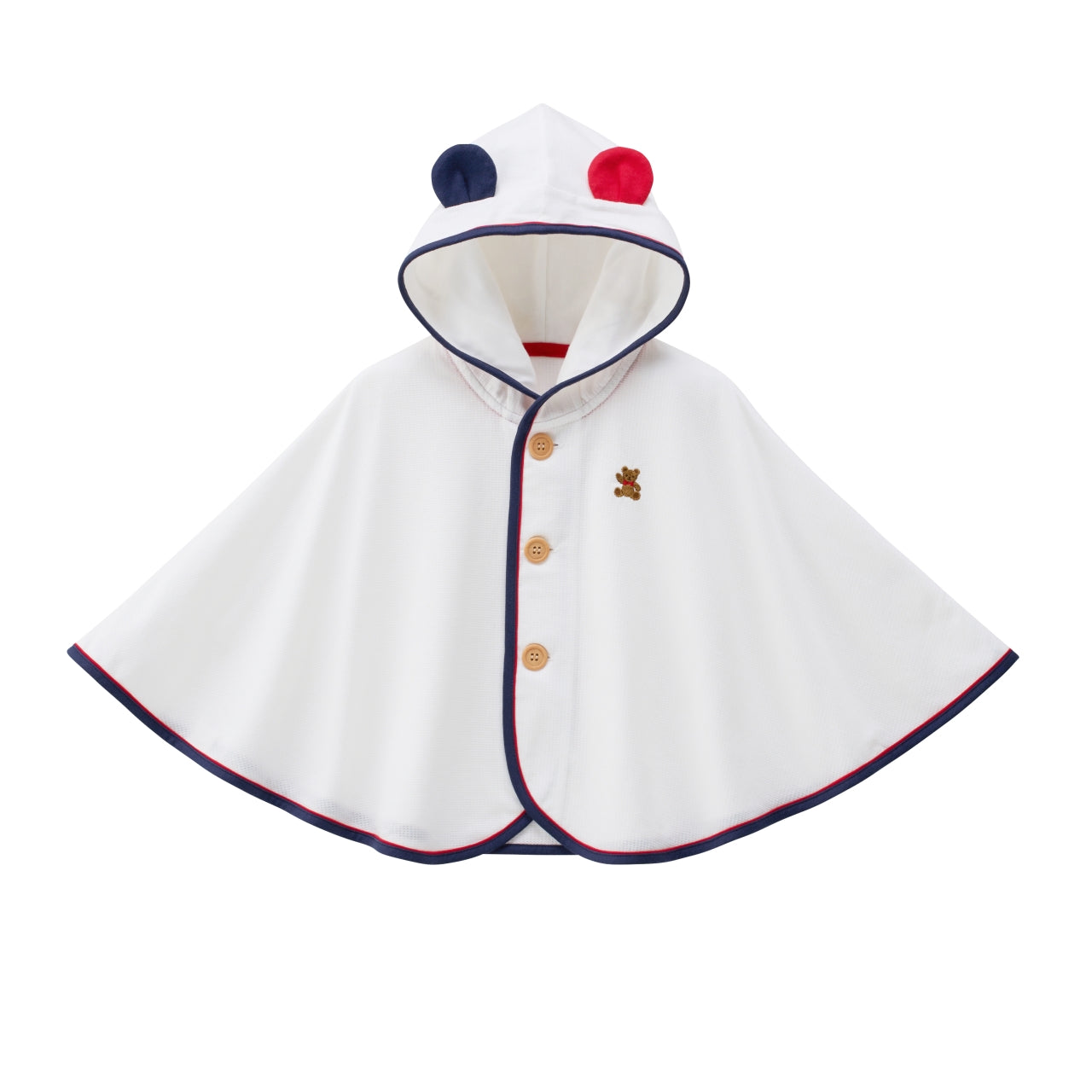 Tuck Pique Breathable Summer Poncho