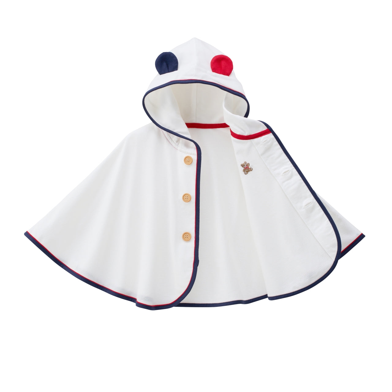 Tuck Pique Breathable Summer Poncho