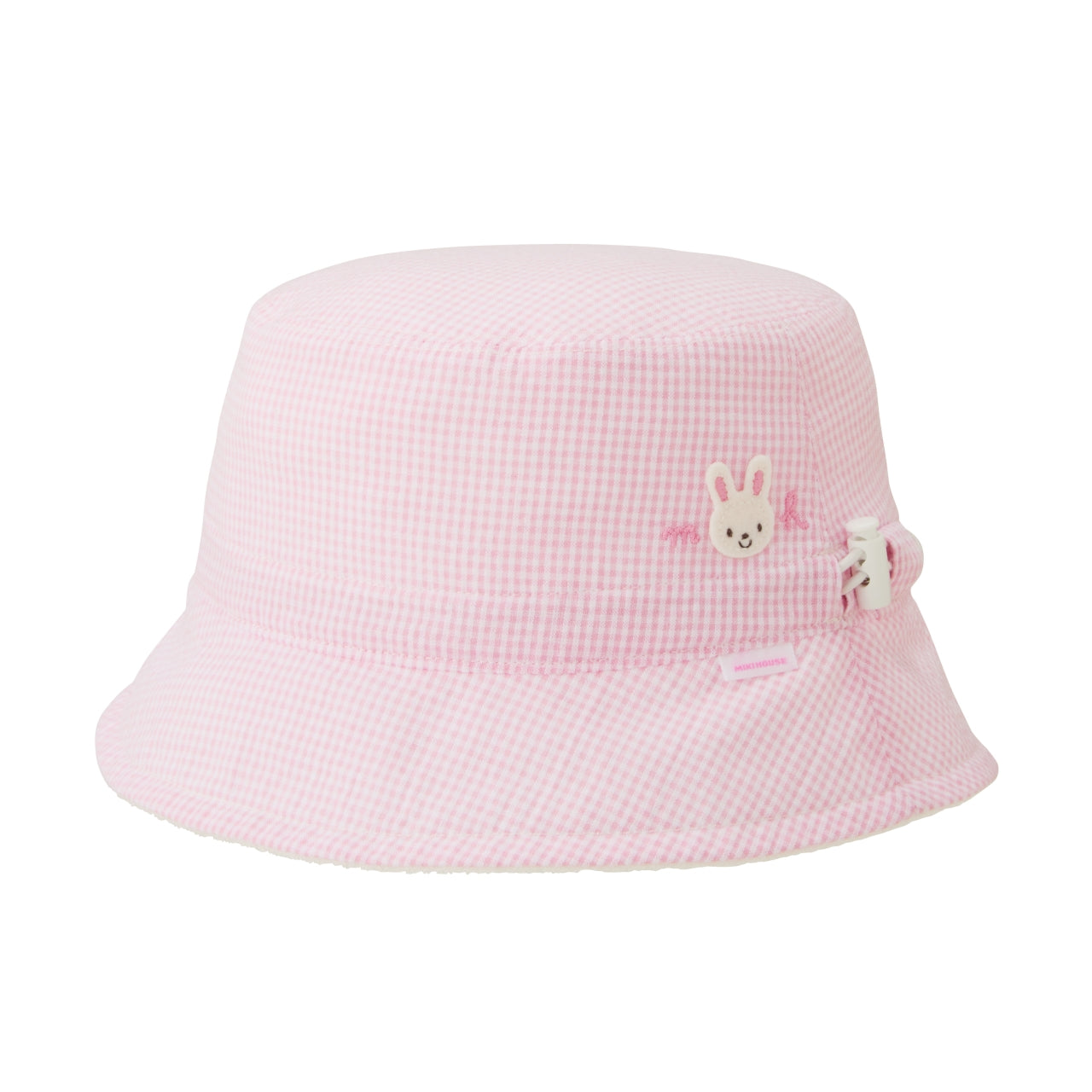 Reversible Seersucker & Pile Summer Hat