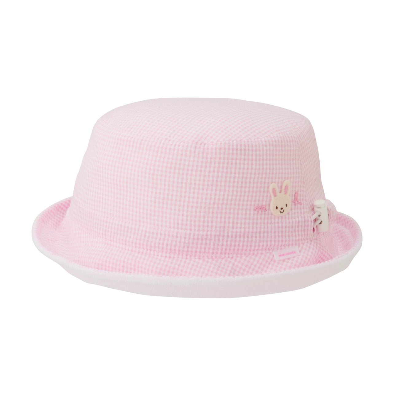 Reversible Seersucker & Pile Summer Hat