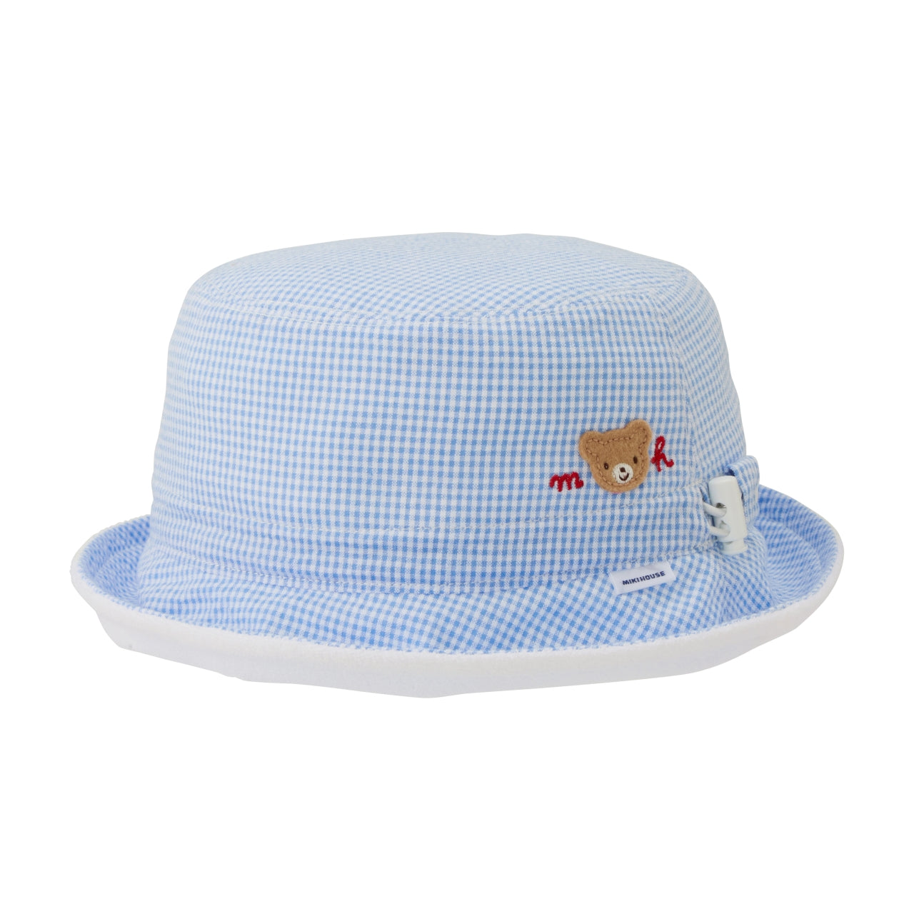 Reversible Seersucker & Pile Summer Hat