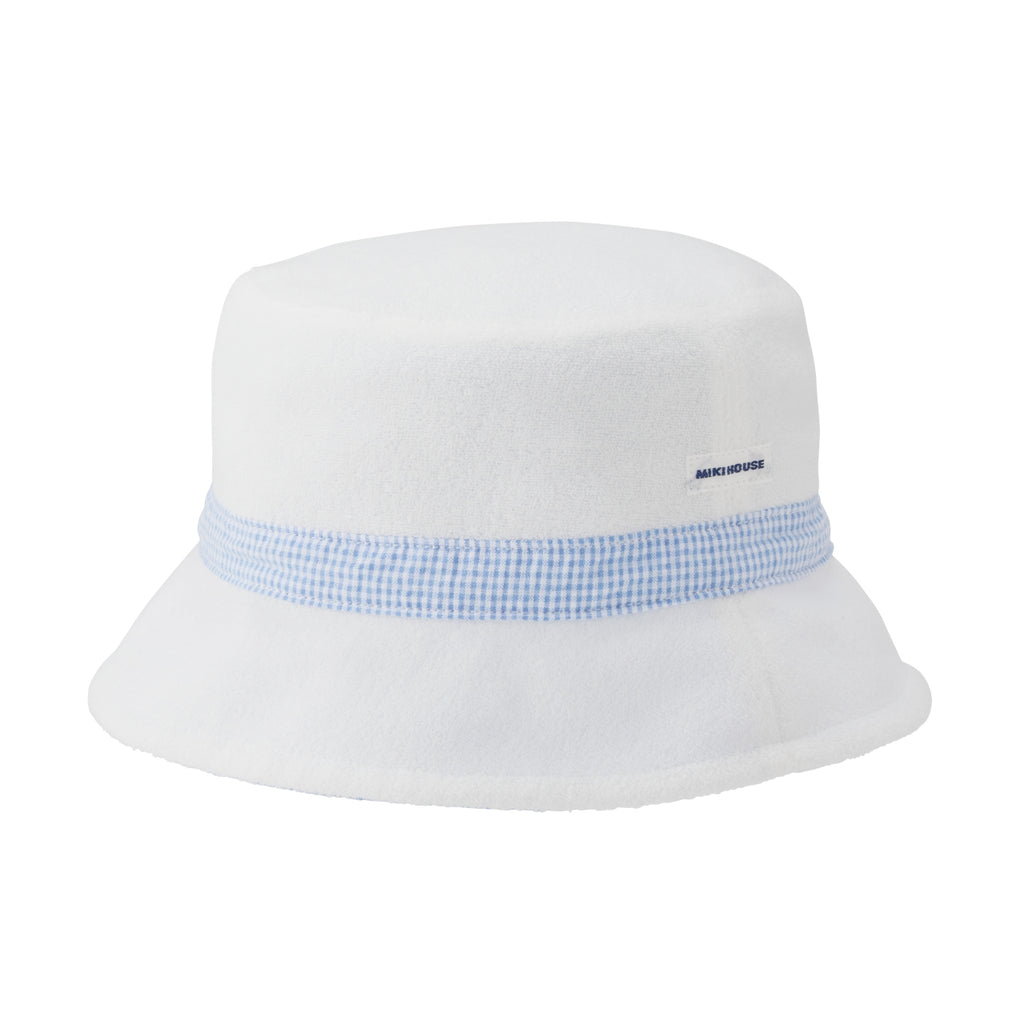Reversible Seersucker & Pile Summer Hat