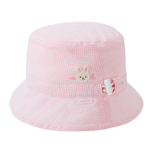 Gingham Pile Reversible Hat