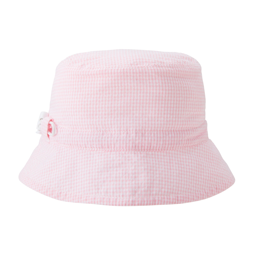 Gingham Pile Reversible Hat