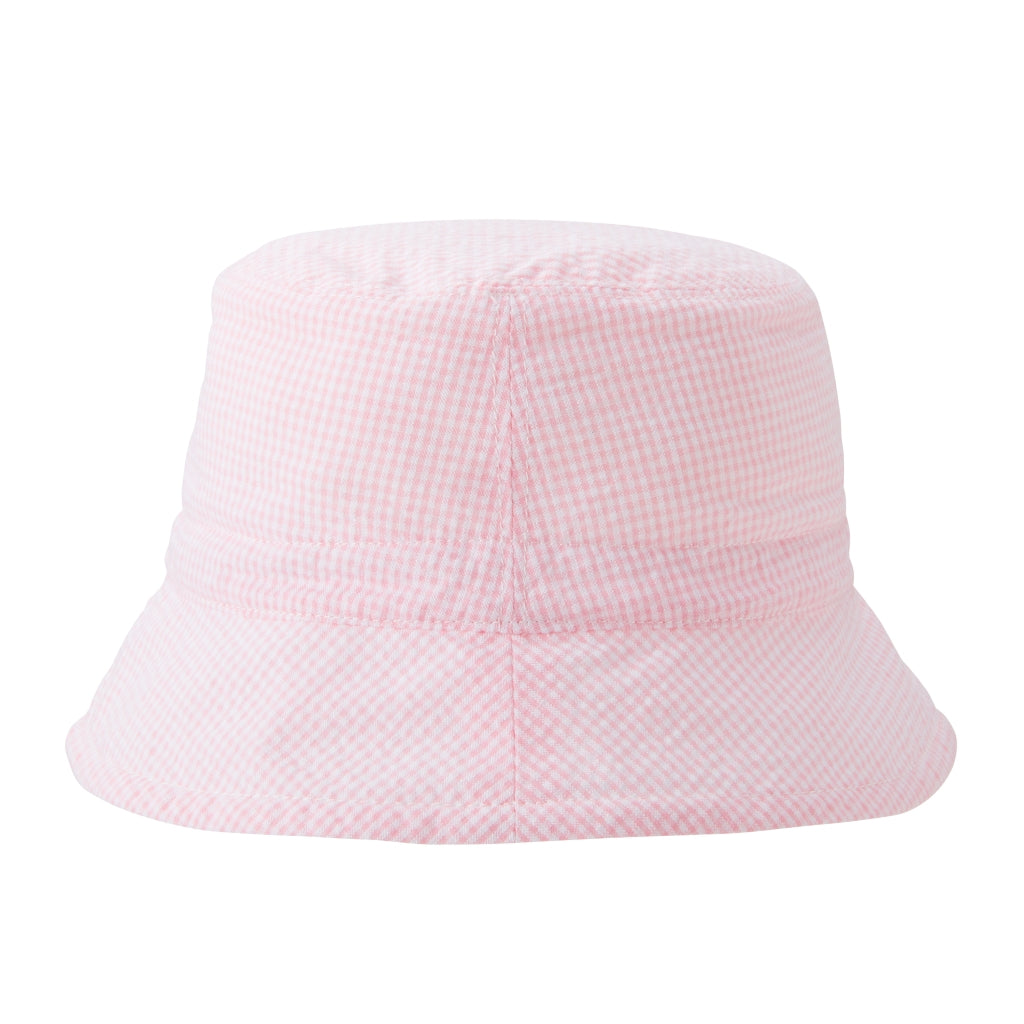 Gingham Pile Reversible Hat