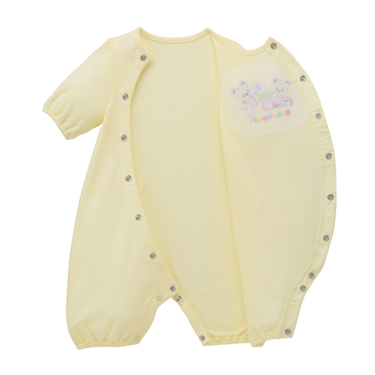 Lightweight Tuck Pique Newborn Shortall