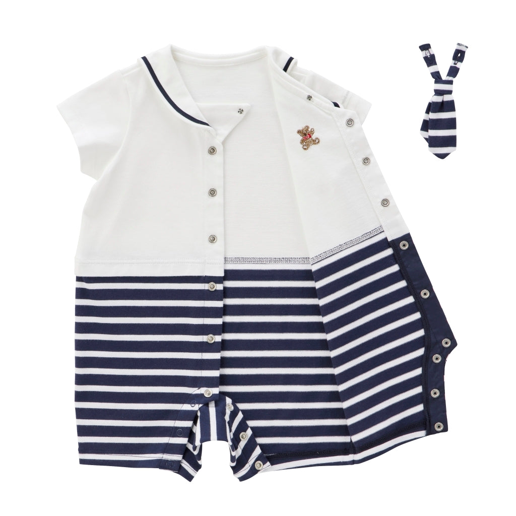 Baby Marine Style Coverall