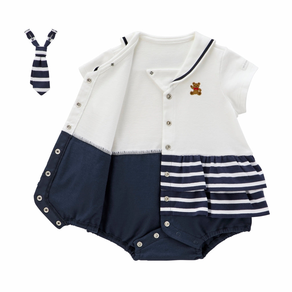 Baby Marine Style Coverall