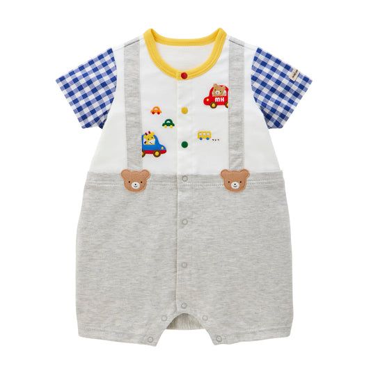 Baby Gingham Check Coveralls