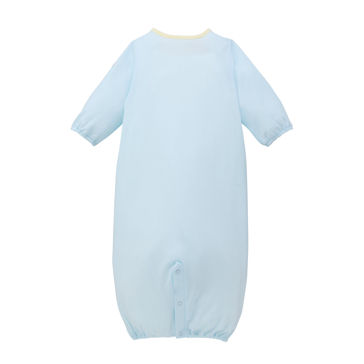 Convertible Newborn Tuck Piqué Coverall