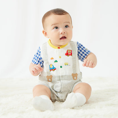 Baby Gingham Check Coveralls