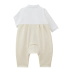 Formal Coverall Set with Waistcoat & Bow Tie