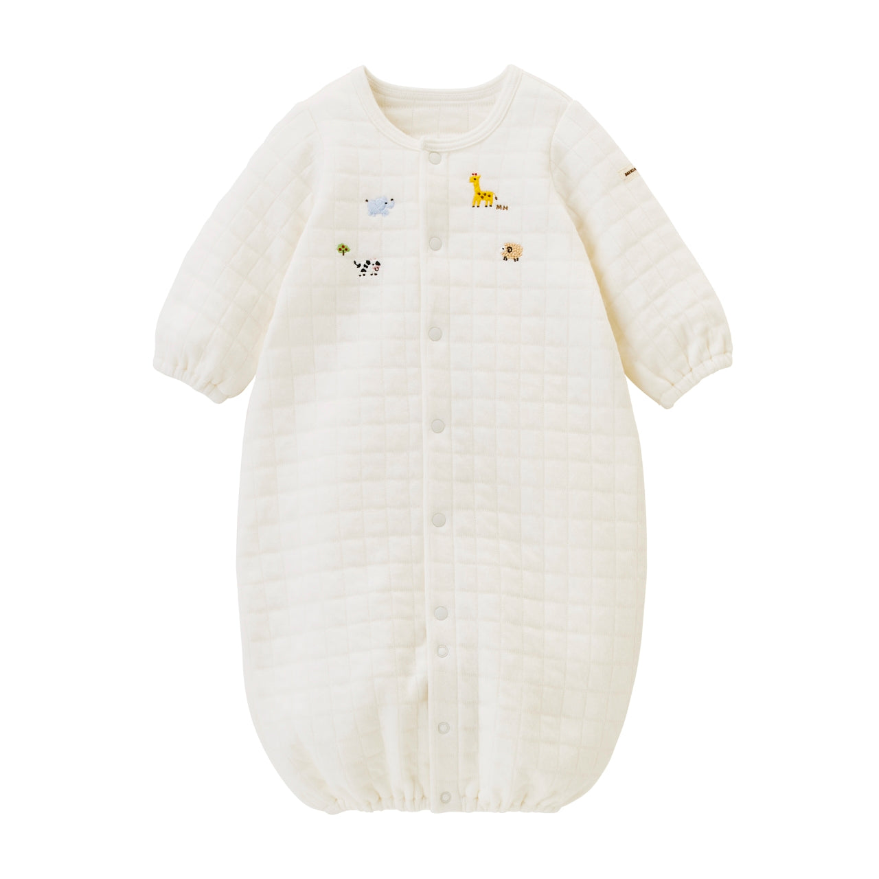 Quilted Two-Way Baby Onesie
