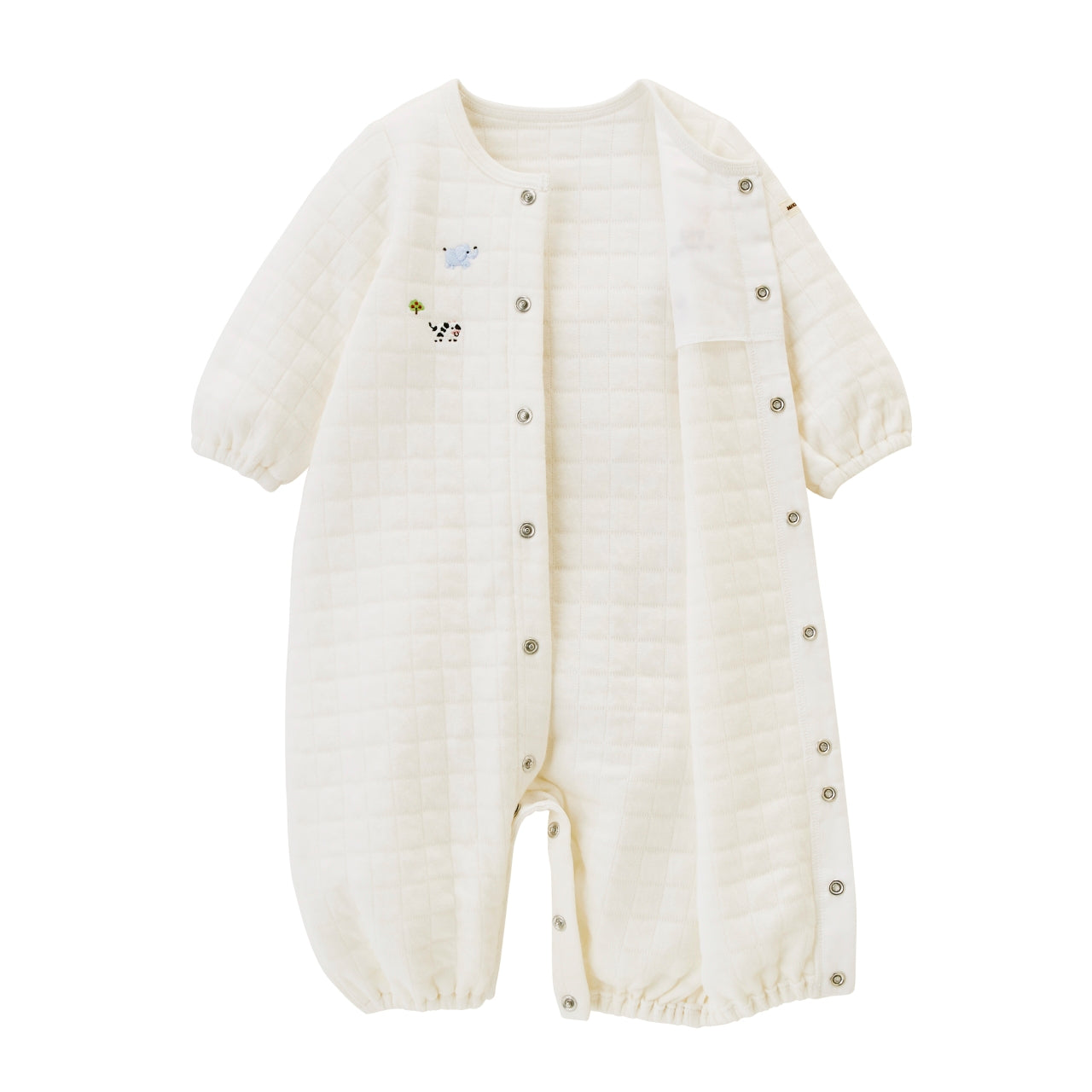 Quilted Two-Way Baby Onesie