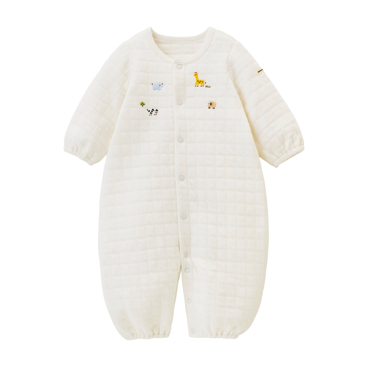 Quilted Two-Way Baby Onesie
