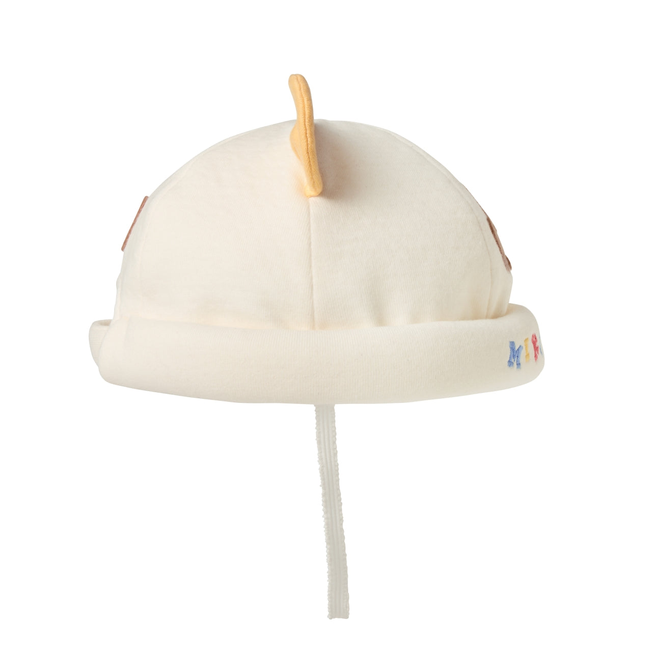MIKI HOUSE Bear-Ear Double-Layer Cotton Baby Hat
