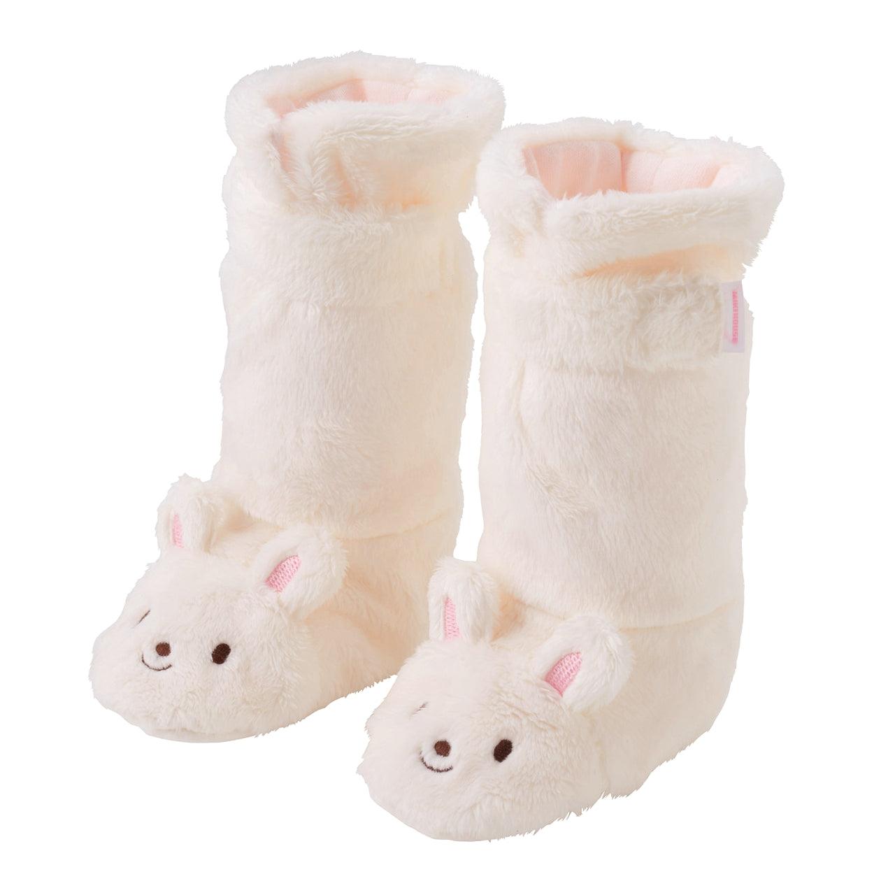Long Microfur Bunny Booties