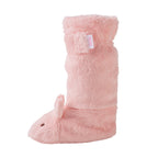 Microfur Long Baby Booties