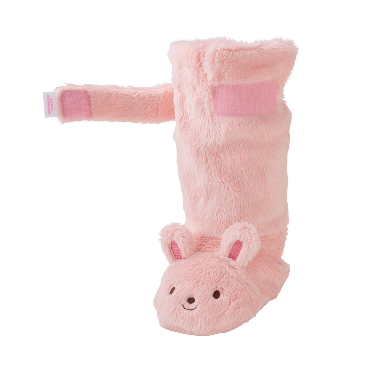 Microfur Long Baby Booties