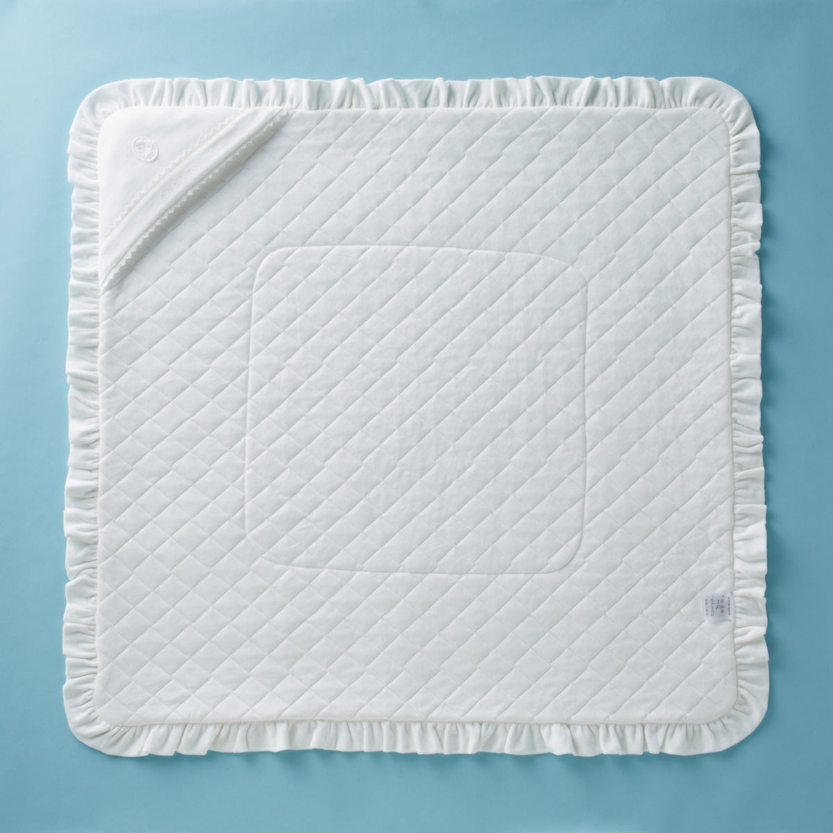 Velour Quilted Swaddle Blanket