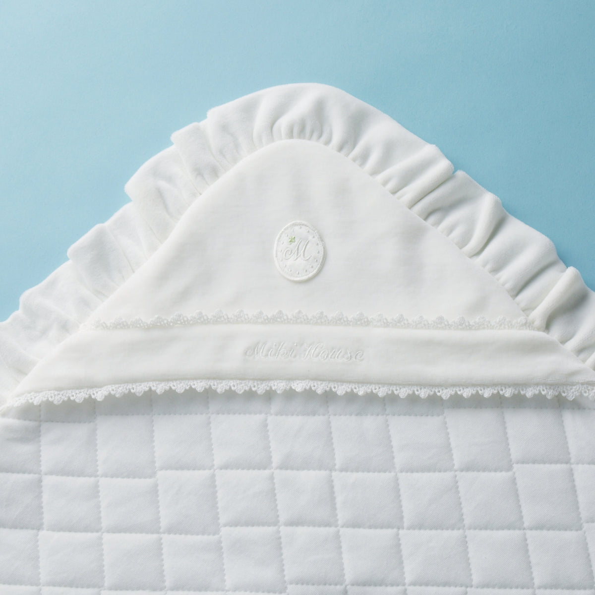 Velour Quilted Swaddle Blanket