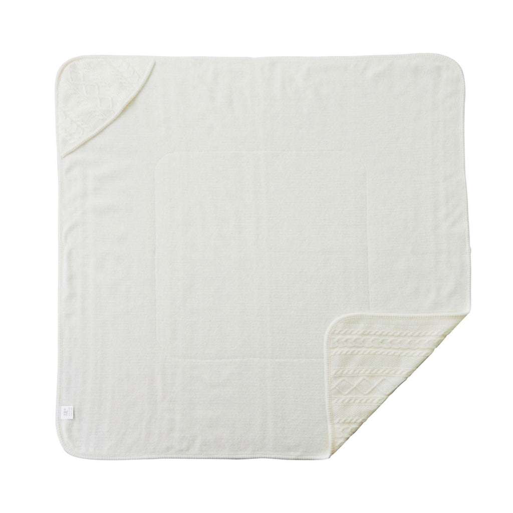 Ultra-Soft Untwisted Yarn Knit Baby Swaddle