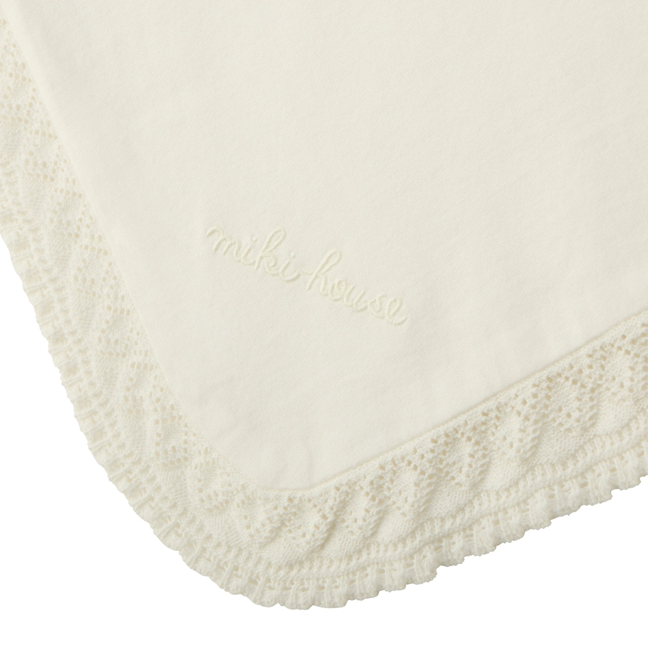 Openwork Lace Afghan Baby Swaddle