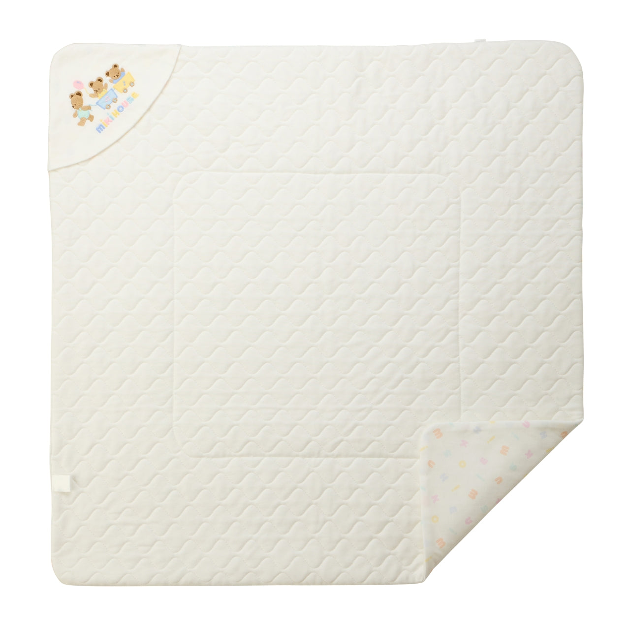 Reversible Quilted Afghan Baby Swaddle