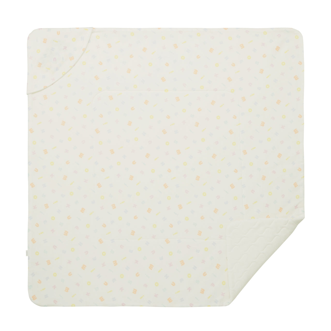 Reversible Quilted Afghan Baby Swaddle