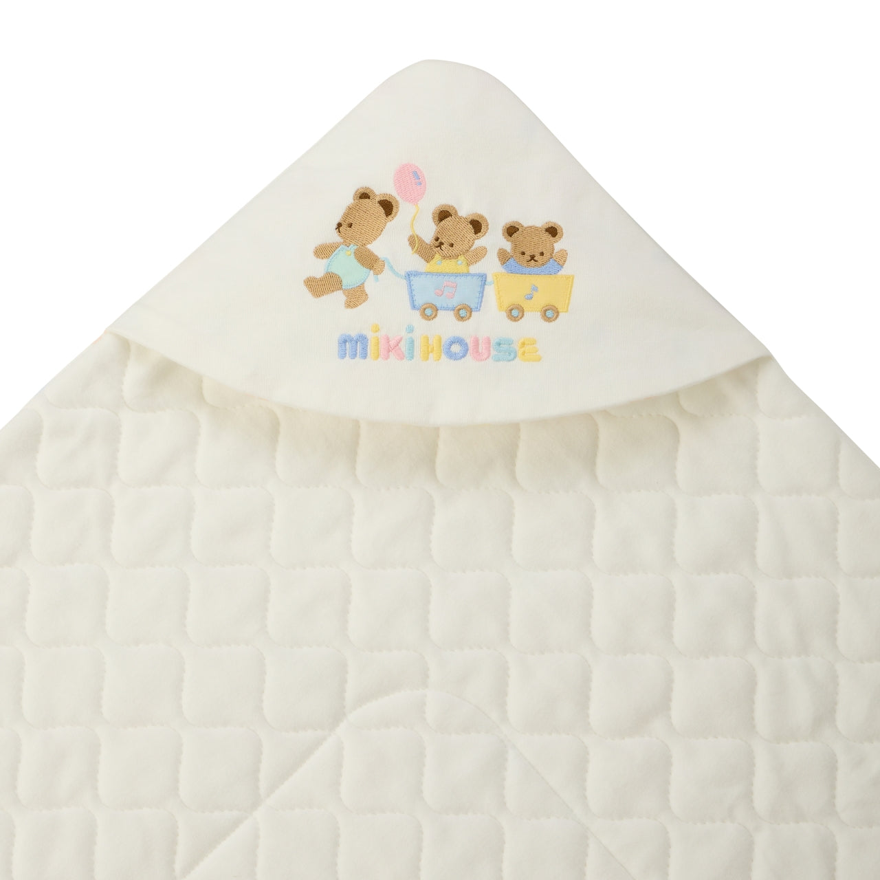 Reversible Quilted Afghan Baby Swaddle