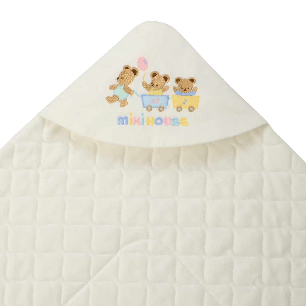 Reversible Quilted Afghan Baby Swaddle