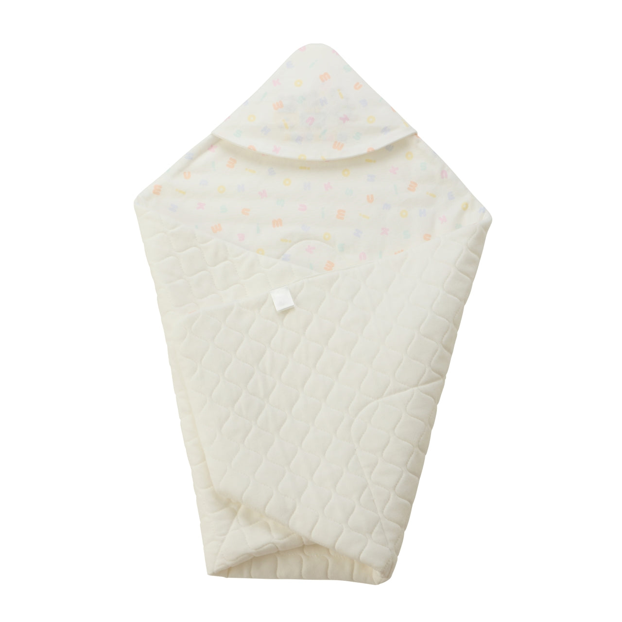 Reversible Quilted Afghan Baby Swaddle