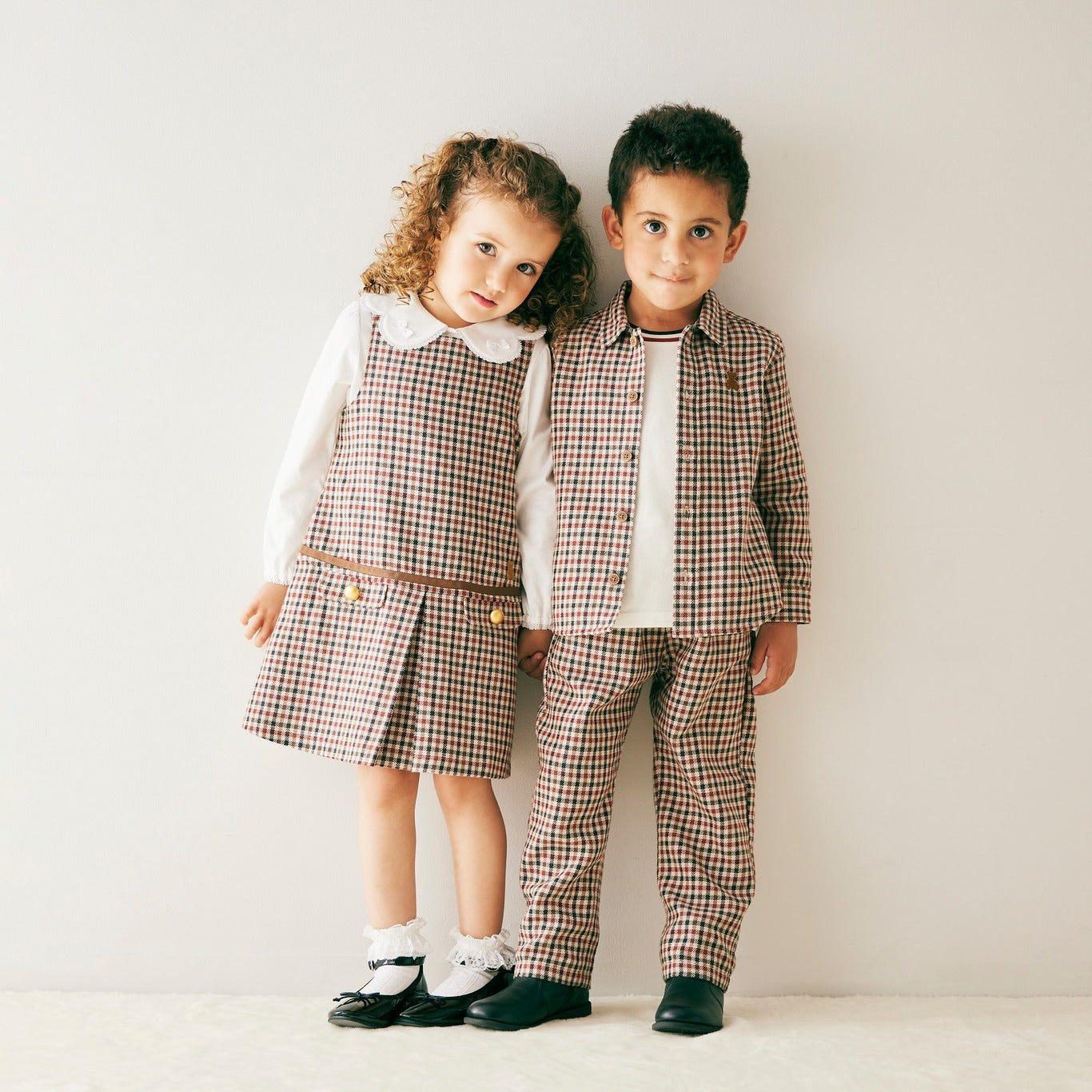 Autumn-Winter Checkered Trousers
