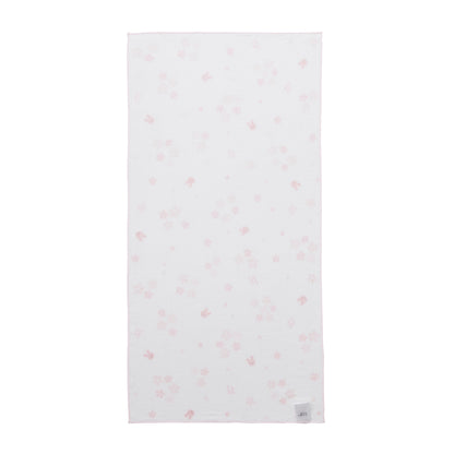 Two-Piece Gauze Towel Set (Sakura and Flowers motif)