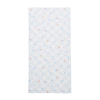 Two-Piece Gauze Towel Set (Stars and Mount Fuji motif)