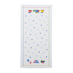 Two-Piece Gauze Towel Set (Stars and Mount Fuji motif)