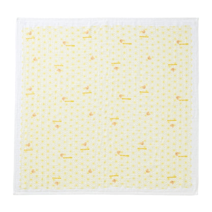 Gauze Pile Hybrid Bath Towel ("Asa-no-ha" motif)